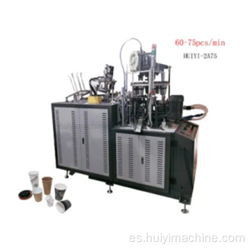 Máquina de formación de papel de papel desechable de café automático
